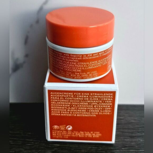 ORIGINS GinZing Brightening Eye Cream with Vitamin C & Niacinamide NEW - Picture 14 of 15